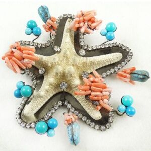 Lawrence Vrba Starfish Brooch